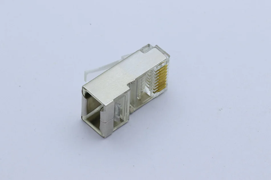 10 шт. 8P8C с украшением в виде кристаллов 8Pin RJ45 модульный разъем Rj-45 Разъем сетевого кабеля адаптера для Cat6 Rj45 Ethernet кабельные разъемы головки