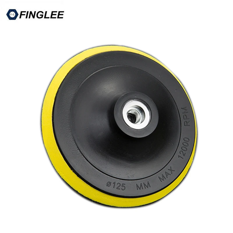 Фото FINGLEE 80/100/125 мм M14 2 шт. Пластик Подушка под спину угловый шлифовальник диск FINGLEE 80/100/125 мм M14 2 шт. Пластик Подушка под спину угловый шлифовальник диск