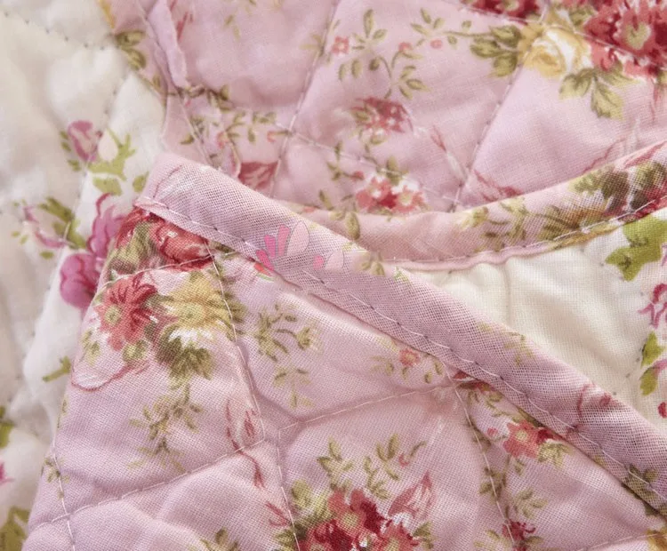 CHAUSUB хлопок одеяло набор 3 шт. корейский цветочный принт лоскутное покрывало постельные принадлежности