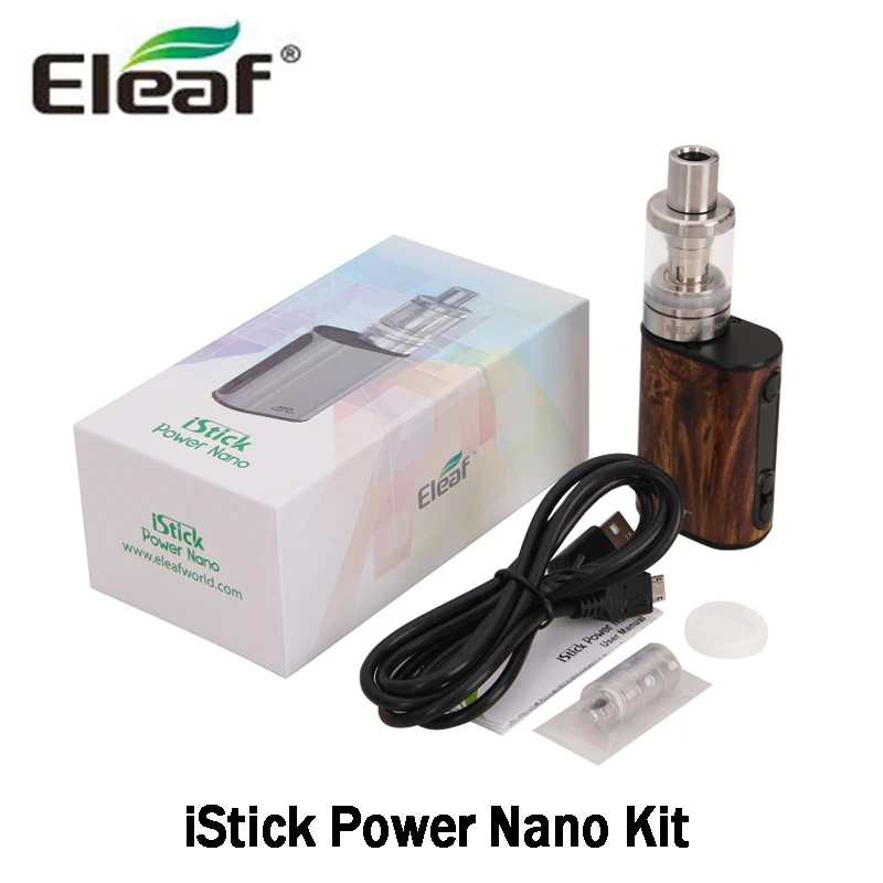 

Original Eleaf iStick Power Nano Kit with 2ml MELO 3 Nano Tank 40W iStick Power Nano Battery and EC Coil Head Electronic Vape