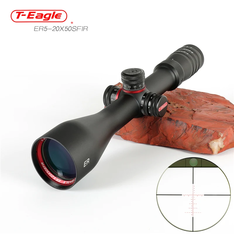 

Teagle Tactical ER 5-20Ч50 SFIR Scope Lateral adjustment Hunting Riflescope Optical Sights Side Focusing Rifle Scope Sniper Gear