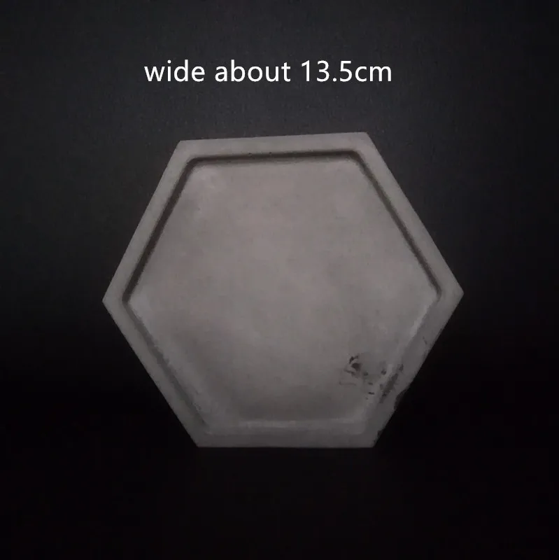 3D бетонный горшок кактус цемент силиконовая форма DIY Глина Ремесло цветочный горшок плесень Силиконовая керамическая штукатурка ваза плесень - Цвет: Серый