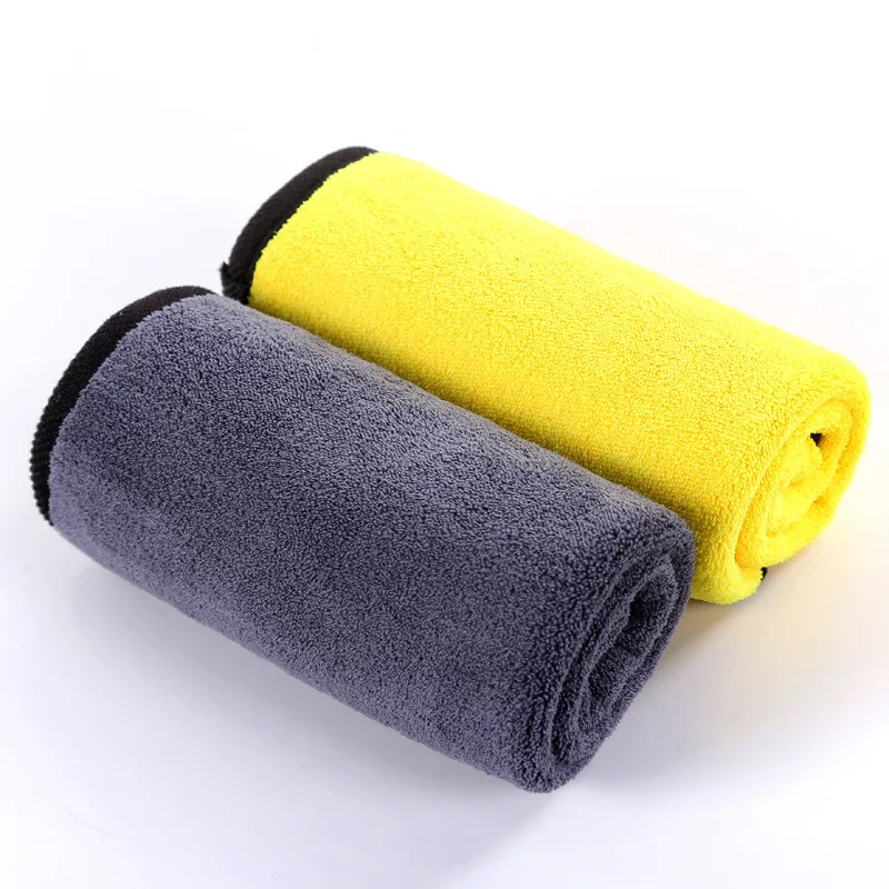 Microfiber Cleaning Cloth Kitchen Towel Thicken Washing Drying Plush Polyester Fiber 30*60cm Scouring Pad|Чистящие салфетки| |