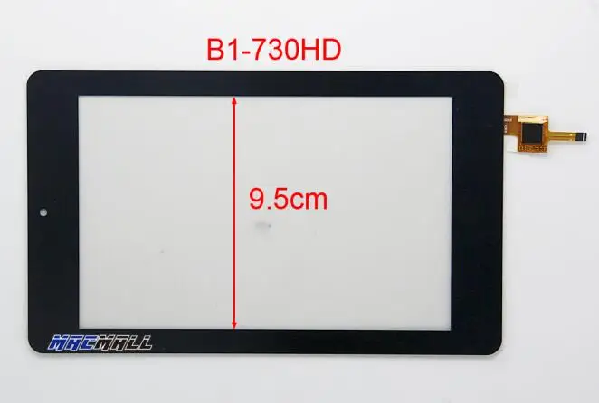 Для acer Iconia One 7 B1-730 B1-730HD Замена Сенсорный экран дигитайзер Стекло 7-дюймовый черный - Цвет: B1-730HD