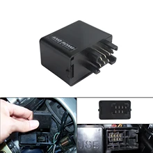 Angrong 7 пин сигнала мигалкой реле для светодиодный индикаторы для Suzuki GSXR 600 SV 650 GSX 650F