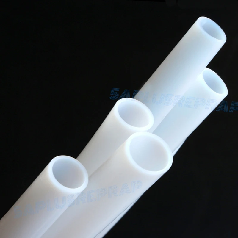 1 متر 1 مللي متر 2 مللي متر 3 مللي متر 4 مللي متر 6 مللي متر 8 مللي متر PTFE تفلون أنبوب ل 3D طابعة أجزاء الأنابيب بودين J-رئيس