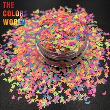 TCT-255 смешивания форма Неон матовый растворителя устойчивы блеск для ногтей книги по искусству украшения гели для ногтей лак Макияж Уход за кожей