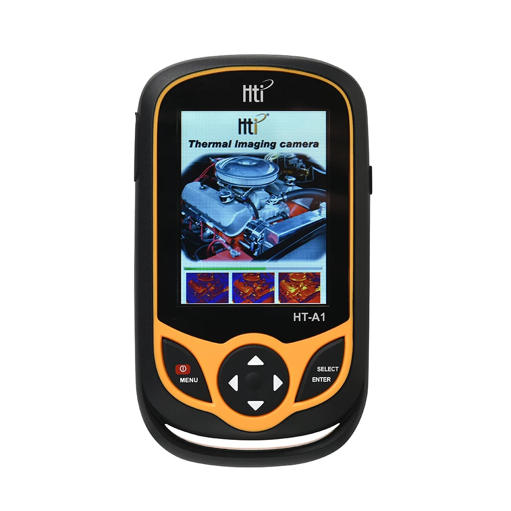

HT-A1 Thermal Imager 3.2 inch Full View TFT Screen Infrared thermometer Thermal Imager 0.3MP Camera Detector for Outdoor Hunting