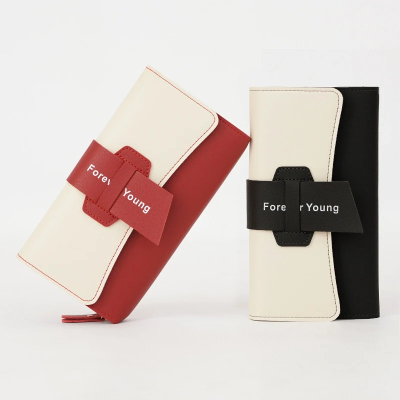 

Classic fashion womens wallets and purses Popular Hasp Girls Money Bag High Quality PU Leather Woman Wallet Clutch Card Holder