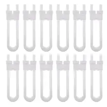 1 комплект u-образный замок безопасности ребенка шкаф двери защелки для безопасности ребенка