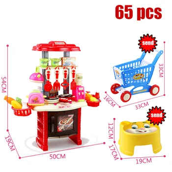 

Children Boys girls toys play house kitchen cooking simulation kitchen cooking playsets baby nursery baby playing housecozinha