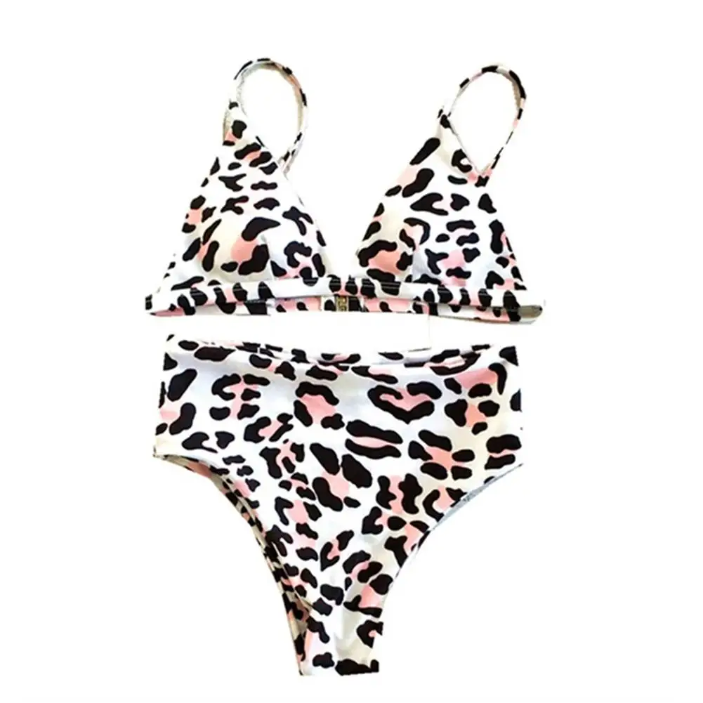 

HobbyLane 2pcs/set Women Sexy Beach Fashion Leopard Printing Swim Suit
