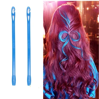 

18pcs/set 50cm Plastic Long Diameter 2.5cm Magic Hair Curler Magic Hair Roller Spiral Curls Easy Usage