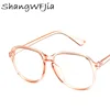 2022 NEW Transparent pink  Glasses Optical Glasses Frames For Women  Men Eyeglasses Eyewear Frame Spectacle ► Photo 2/6
