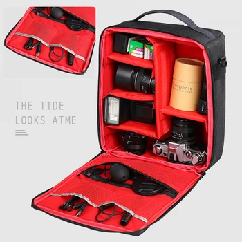 

Large Capacity DSLR Digital Camera Bag Backpack Photography Camera Bags Travel Backpack Camera Shoulder Bag For Nikon Canon Sony