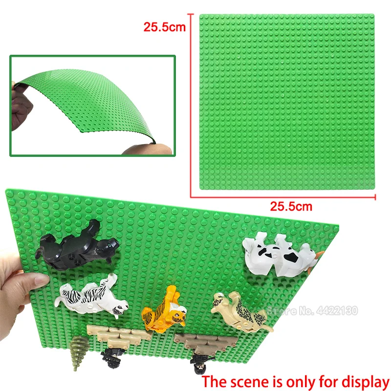 

Legoinglys Piece 32*32 Single Side Building Blocks Bottom Plate Lot Assemble Military City Technology Model Figures Moc Gift Toy