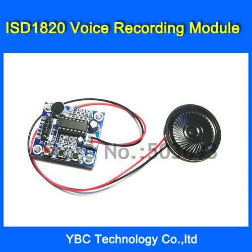ISD1820 голос Запись модуль воспроизведения с микрофоном + громкоговоритель
