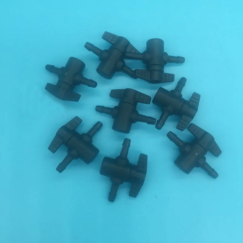 

Eco solvent /UV printer three ways plastic ink control valve Flora Mimaki Mutoh Roland bulk ink system manual ink valve 8pcs