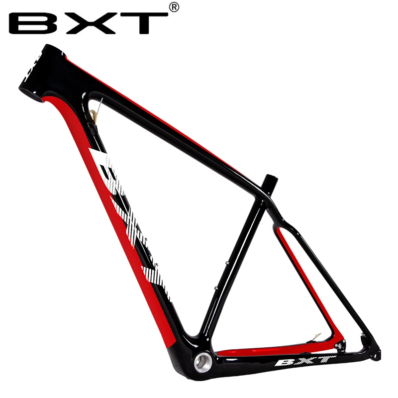 BXT الكربون الدراجة الجبلية MTB إطار 29er UD BSA bicicletas تستخدم ل سباق دراجة الإطار إطارات دراجة تسلق الجبال خفيفة الوزن 29 إطارات دراجة أجزاء