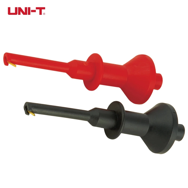 1 Pair UNI-T UT-C01 Multimeters Test Leads Extension Hook Probe Clip Practical 