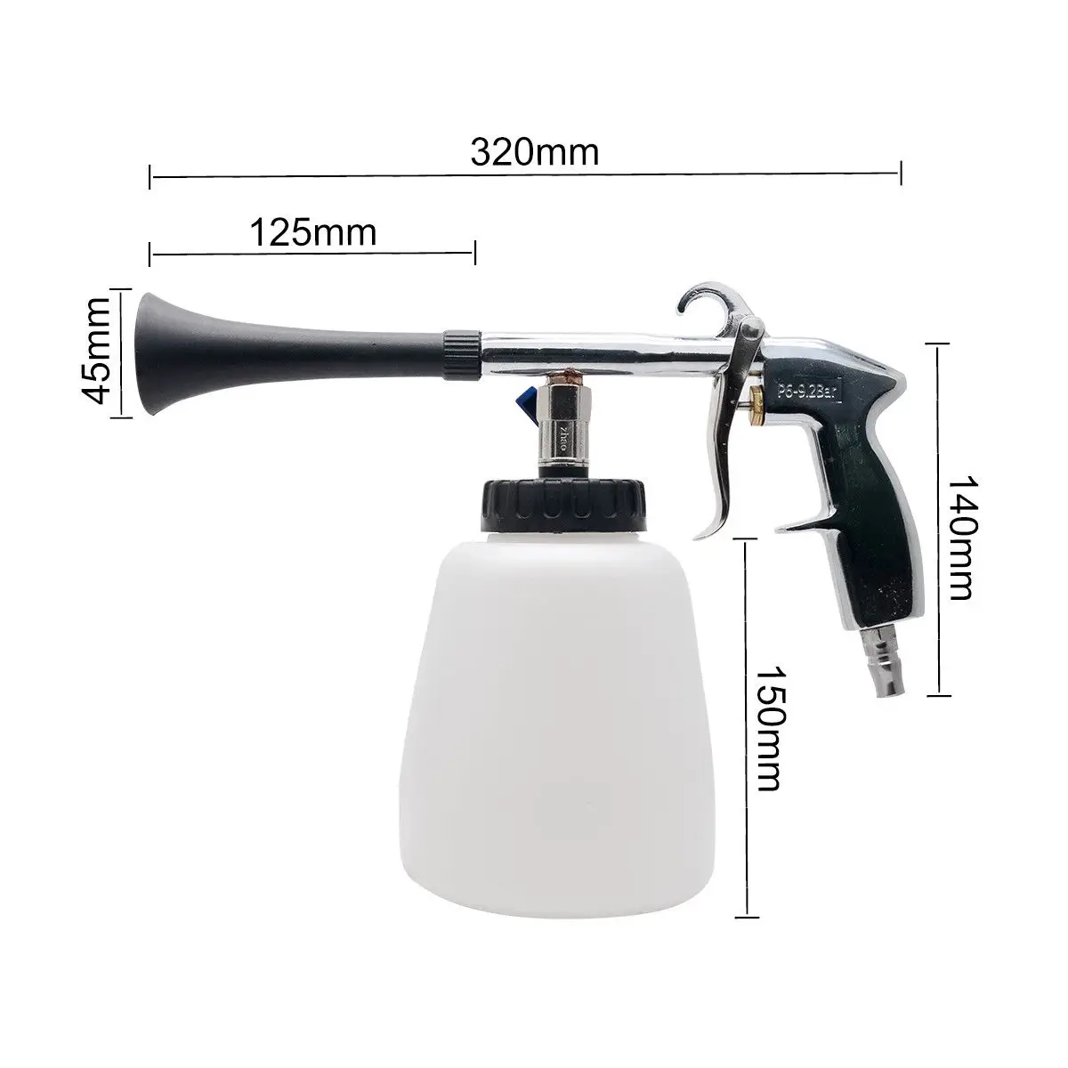 Pulso de ar de Limpeza Tubo de Arma de Limpeza de Alta Exterior do Corpo do Carro Ferramentas de Limpeza de Janela Pressão Carro Mais Limpo Interior & 14 Carro Mais Limpo Interior & Exterior Do