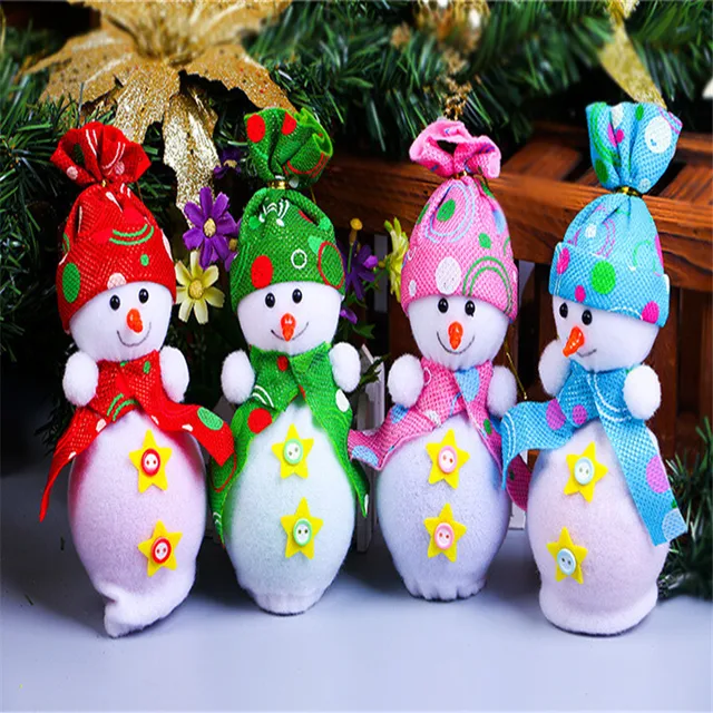 2018 merry christmas ornaments snowman tree toy doll hang decorations gift bag for kids christmas decoration - Christmas Tree Toy Decorations 2018 merry christmas ornaments snowman tree toy doll hang decorations gift bag for kids christmas decoration - Christmas Tree Toy Decorations