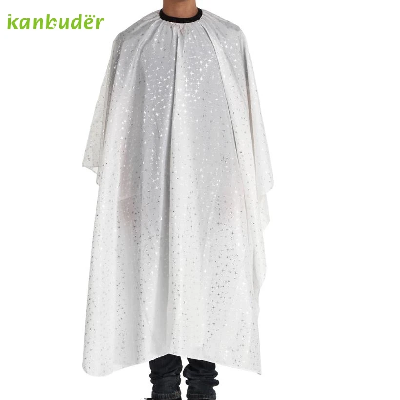 Beauty Girl Cutting Hair Waterproof Cloth Salon Barber Gown Cape Hairdressing Hairdresser F24X15