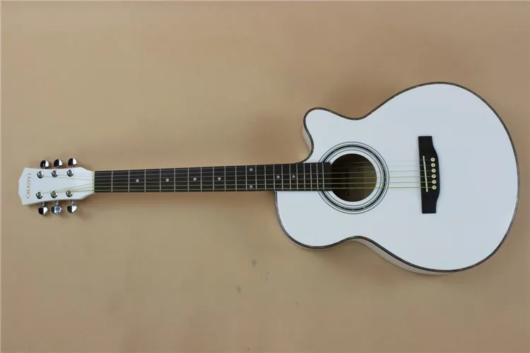 

guitars 40-11 40 inch high quality Acoustic Guitar Rosewood Fingerboard guitarra with guitar strings