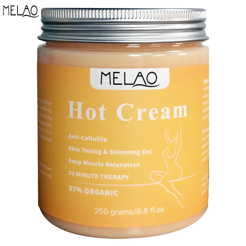 “ Queimador de Gordura Creme Quente Emagrecimento Gel Corporal