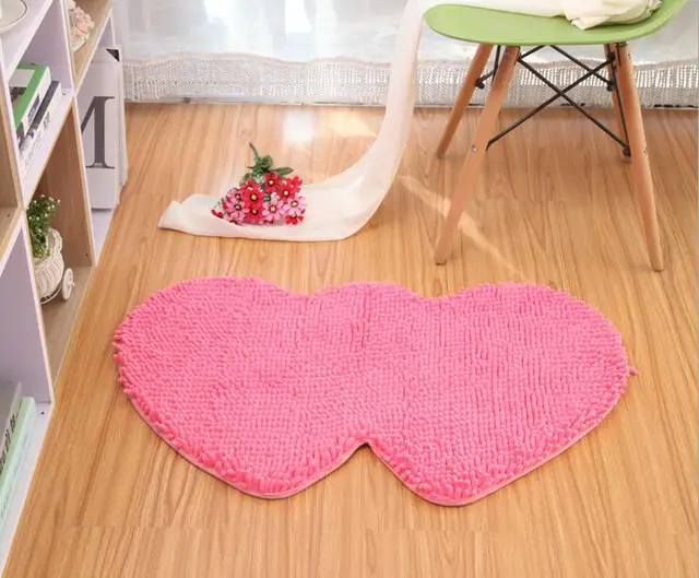 Buy Heart Shape Floor Mat Rug Carpet Decorative Living