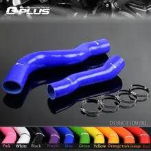 Gplus Water Silicone Radiator Hose Clamps Pipe kit For BMW 320 F30 Blue