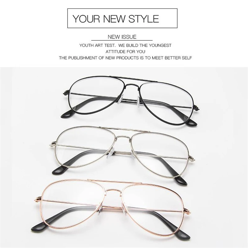 Retro Metal Cat Eye Finished Myopia Eyeglasses Spectacles Glasses For Women And Men-1.0-1.5-2.0-2.5-3.0-3.5-4.0