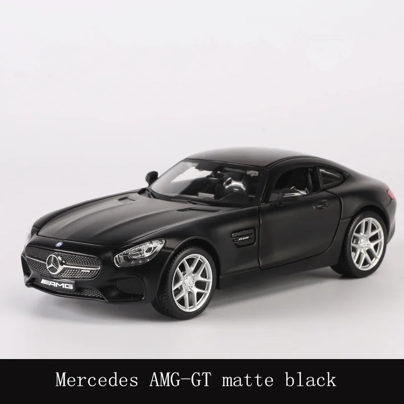 Maisto 1:24 Rad Mercedes AMG моделирование сплава Модель автомобиля ремесла украшения коллекция игрушка инструменты подарок - Цвет: Mercedes AMG-GT