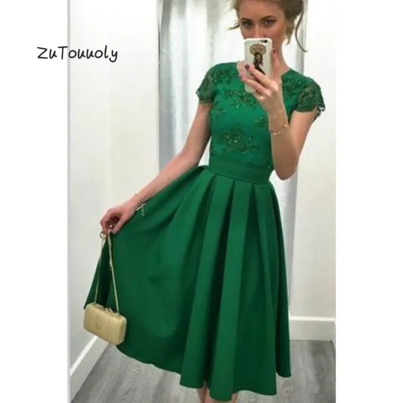 line green dress