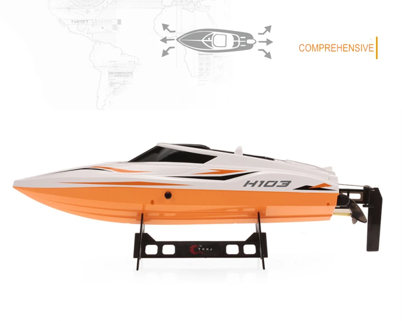 Новые продукты умный р/у лодки 35 км/ч Сильный магнитный двигатель высокое Скорость гоночная лодка 2,4 ГГц корабль с дистанционным управлением игрушечные лошадки