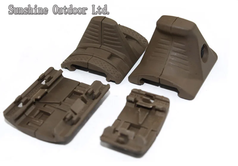 الصيد التكتيكية 4 قطع handguard لوحات Picatinny السكك الحديدية Handguard غطاء
