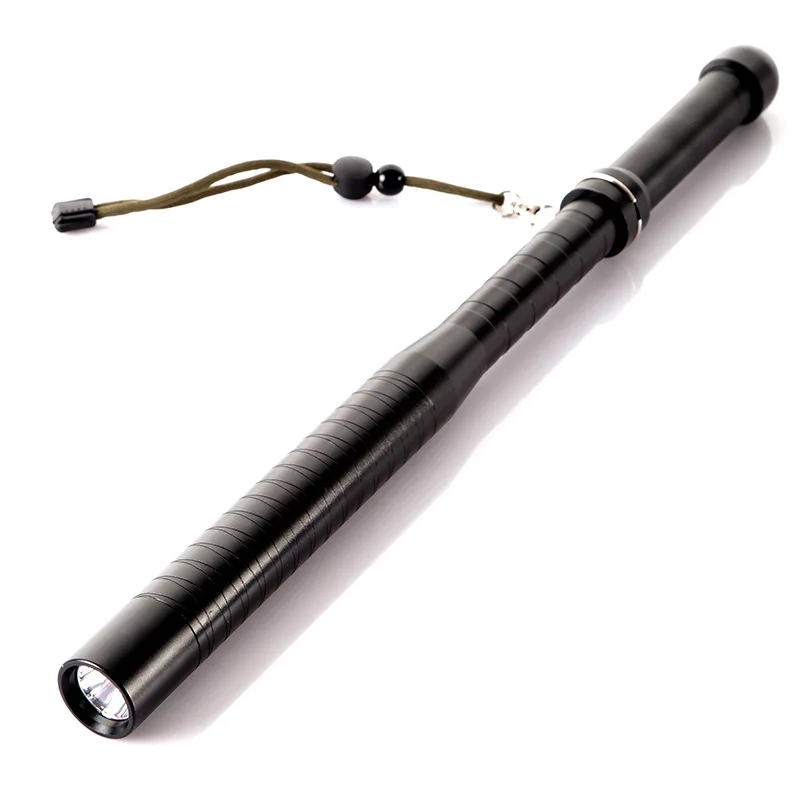 Baseball Bat Q5 LED Flashlight Self defense 700lm Ultra bright LED Torch Lights Aluminium Alloy