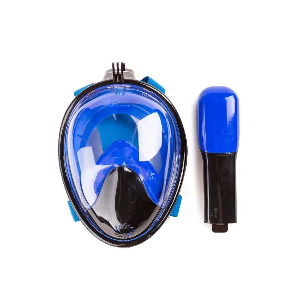 Full Face Snorkeling Masks Panoramic View Anti-fog Anti-Leak Swimming Snorkel Scuba Underwater Diving Mask GoPro Compatible Full Face Snorkeling Masks Panoramic View Anti-fog Anti-Leak Swimming Snorkel Scuba Underwater Diving Mask GoPro Compatible
