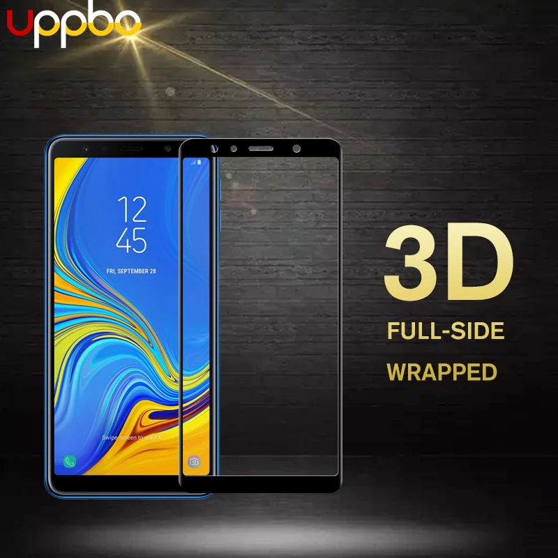 

Curved Edge Premium Tempered Glass For Samsung Galaxy J7 Prime 2 A3 A320 A5 A520 A7 A720 2017 A8 2018 A8plus Screen Protector