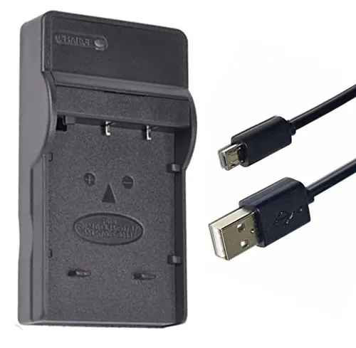 Micro USB Battery Charger for Casio NP-30, NP30, NP 30 and Casio QV-R3, QV-R4, QV R3, QVR3, QVR4 Digital Camera