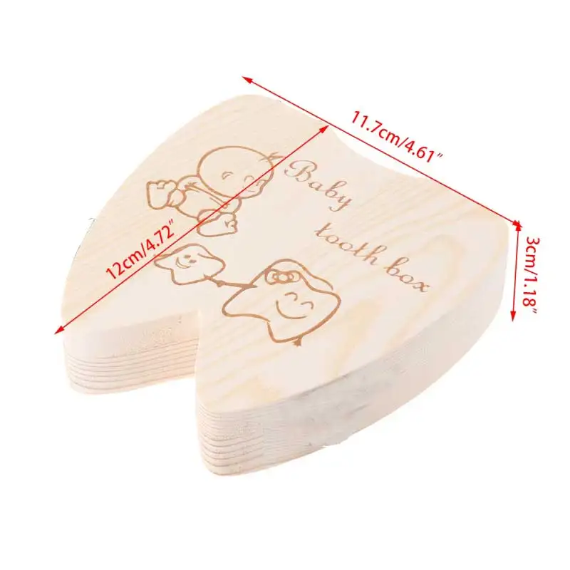 Baby Wooden Tooth Portuguese/English /Spanish/ French /Italian Tooth Box Wooden Milk Teeth Organizer Storage Souvenir Case Baby Wooden Tooth Portuguese/English /Spanish/ French /Italian Tooth Box Wooden Milk Teeth Organizer Storage Souvenir Case