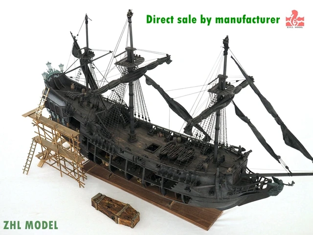 ZHL-Haut niveau du modèle de bateau en bois Black Pearl 2021, version tous  scénarios, manuels détaillés en anglais - AliExpress