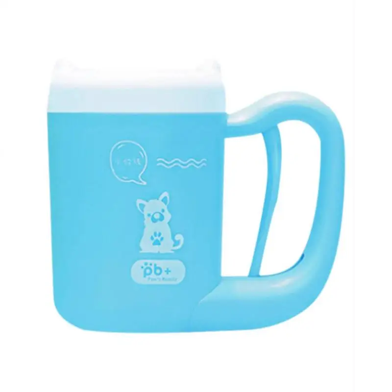 

Pet Dogs Foot Clean Cup Foot Wash Cups with Garbage Bag Pill Dispensing Box