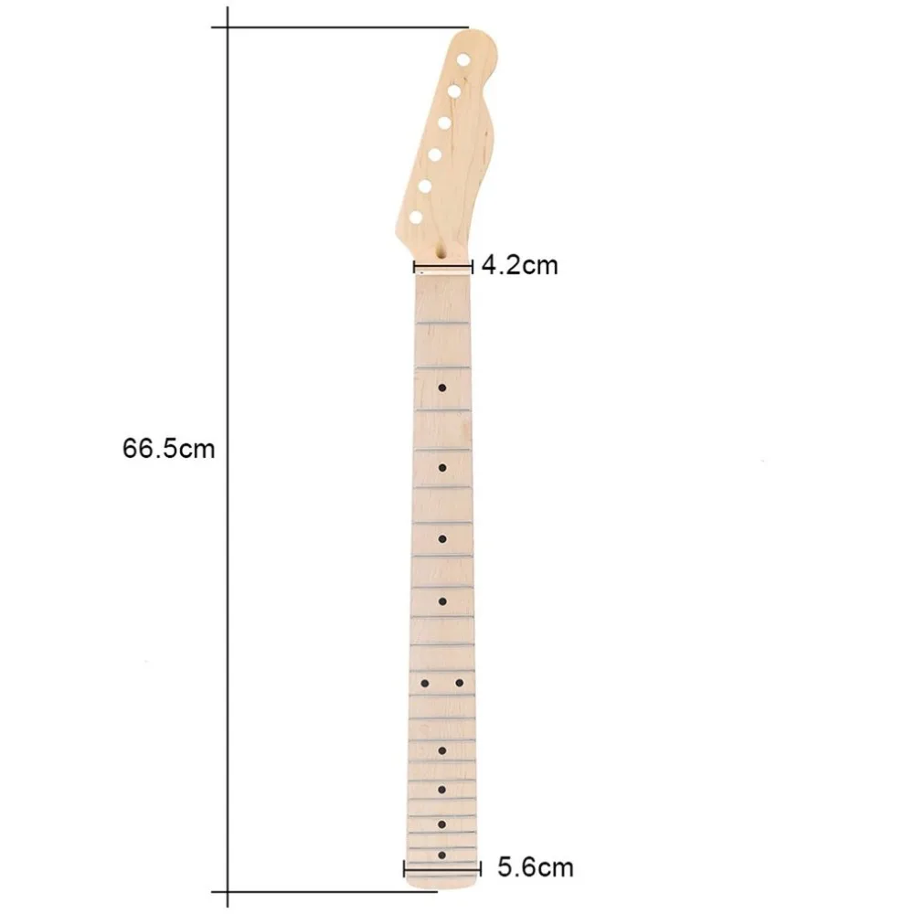 Портативный размер электрогитары Клен шеи 22 Лады палисандр гриф Замена музыкальный инструмент подарок