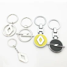 ANTINIYA 1 шт. Модный высококачественный брендовый металлический автомобильный брелок для Renault Opel эмблема брелок автомобильные аксессуары цепочки для ключей