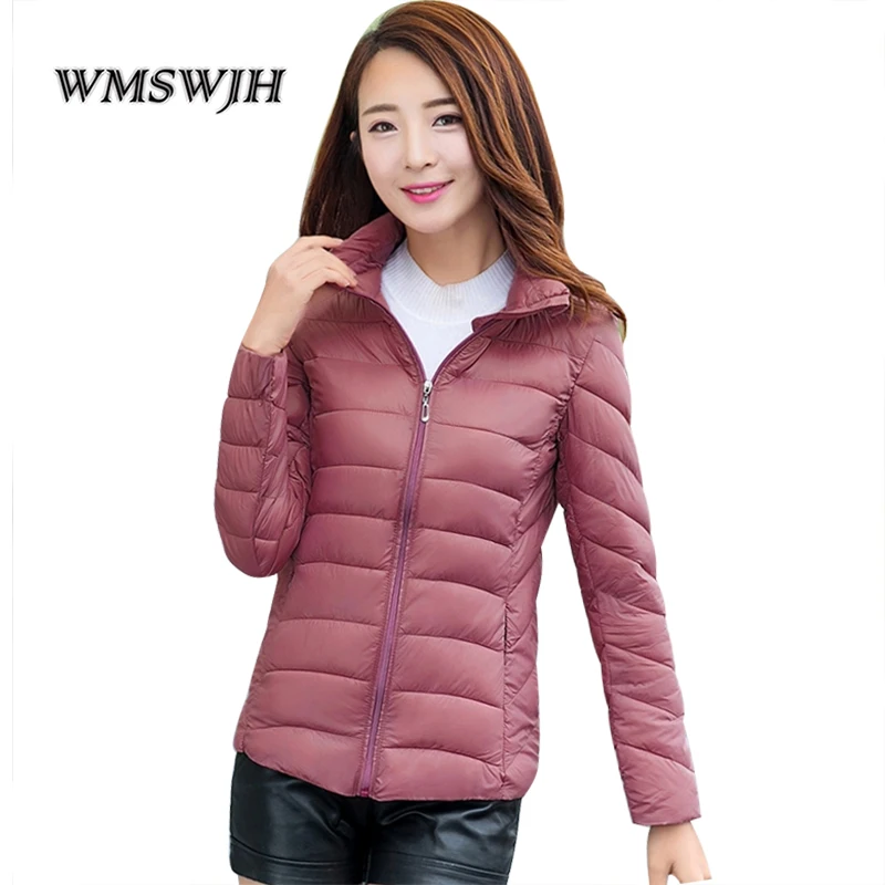 

Women Autumn Winter Parka 2019 Plus Size warm Jacket Coat Women Short Outerwear Solid Thin Light Padded Jackets Short Tops