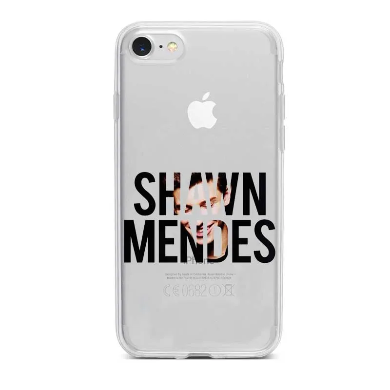Канада songwriter Mendes Shawn в моей крови Magcon capa para Apple iphone 5 SE 6 S 7 8 Plus X TPU силикон macio tampa da caixa - Цвет: TPU