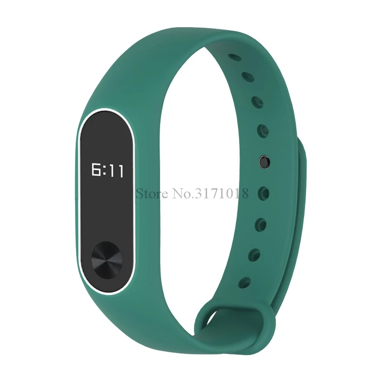 Модные Сменные силиконовые спортивные часы ремешок для браслета Xiaomi Mi Band 2|band