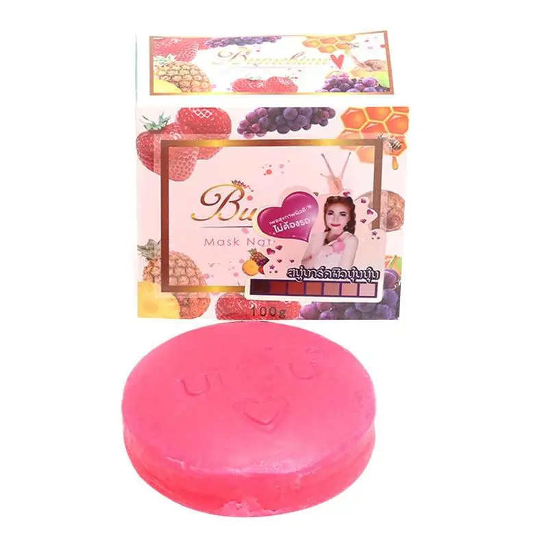Instant Miracle Whitening Soap Thailand Bumebime Handmade Soap White Skin Natural Soaps Bath Fruit Essential Oil Soap 100g Instant Miracle Whitening Soap Thailand Bumebime Handmade Soap White Skin Natural Soaps Bath Fruit Essential Oil Soap 100g