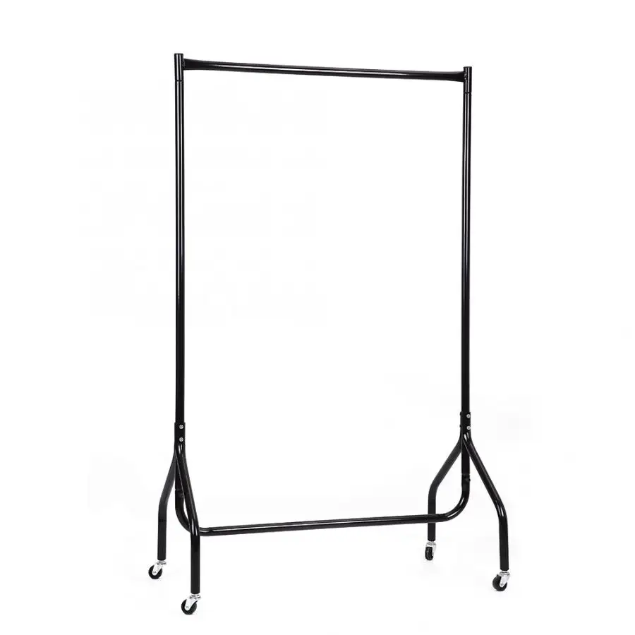 3ft Heavy Duty Garment Rail Hanging Clothes Home Retail Display Storage Stand